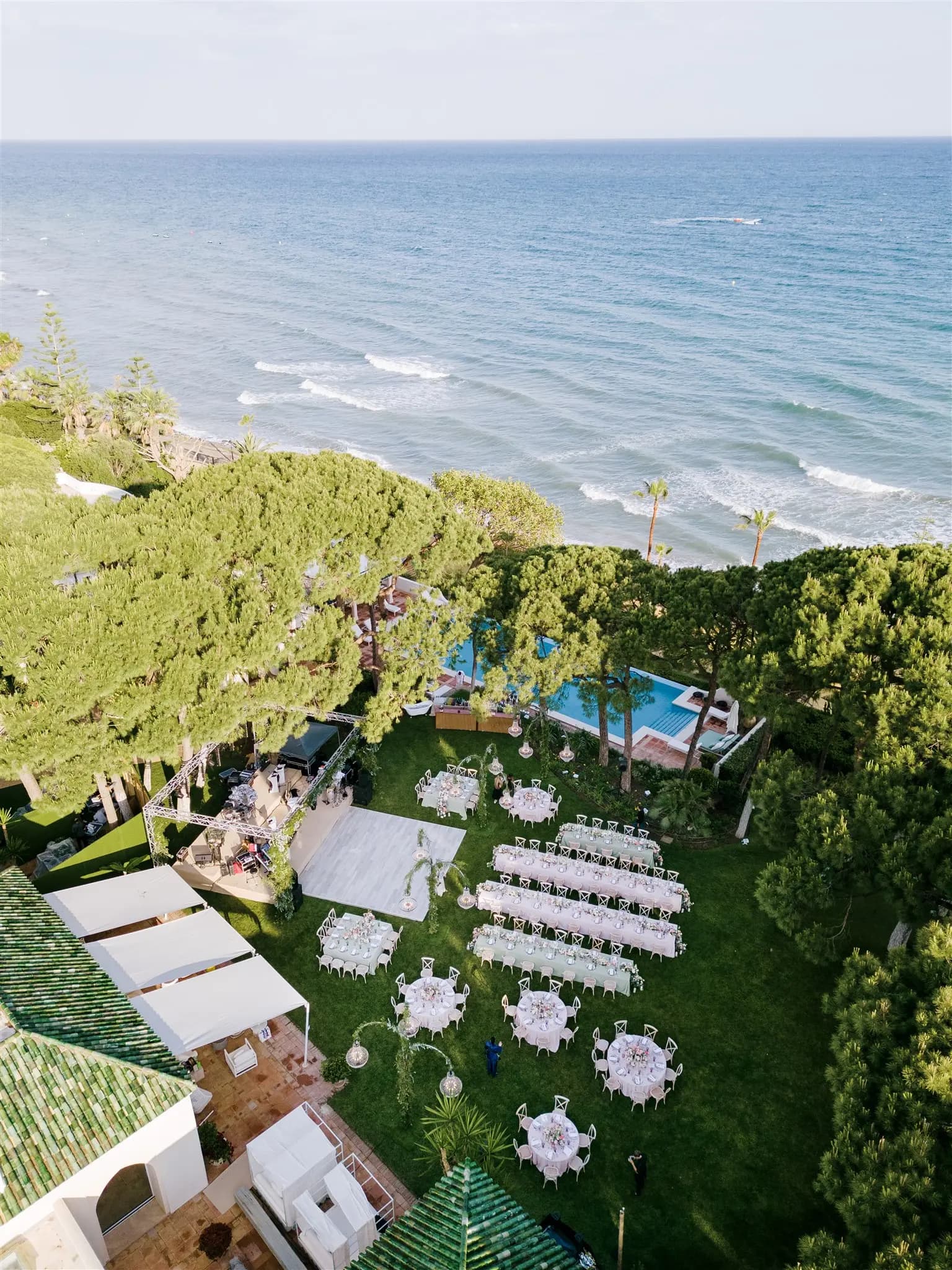 Spanish venue for Indian wedding