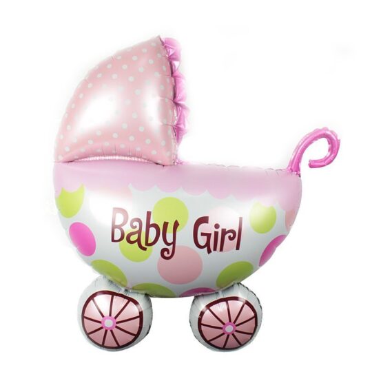 Baby girl cart foil