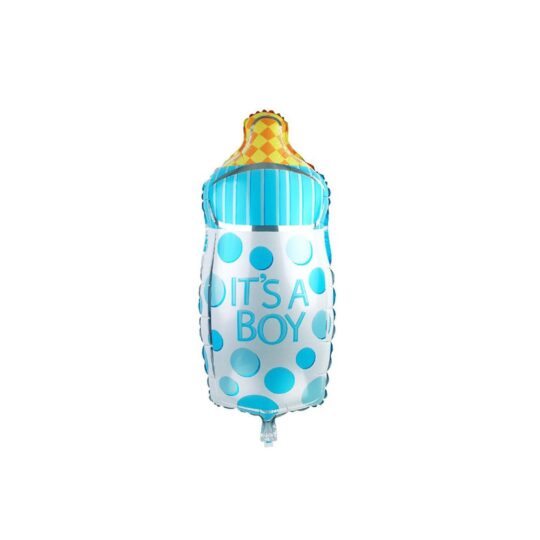 Boy bottle foil balloon